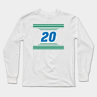 John Hunter Nemechek #20 2024 NASCAR Design Long Sleeve T-Shirt